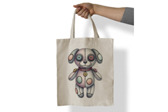 Stitched Dog Doll Button Eyes Halloween Voodoo PNG Product Image 7