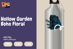 Hollow Garden Boho Floral Monogram Product Image 1