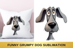 Funny Grumpy Dog Sublimation, Grey Dog Bundle Product Image 15