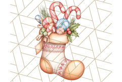Scandinavian Christmas Gnomes Clipart PNG, Cute Gnome Png Product Image 3
