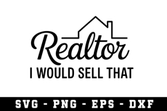 Realtor Svg |Real Estate SVG Cut files |Cricut Product Image 1