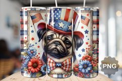 4th Of July Dog Tumbler Bundle - 24 Designs Product Image 16