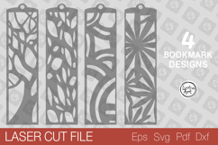 Bookmark Laser Cut SVG |Bookmark Template Product Image 2