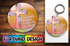 Radiant Round Car Coaster Design, Cross Product Image 1