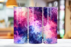 Starlit Nebula Luster Ombre Tumbler Wrap, seamless wrap png Product Image 3