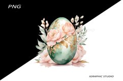 Easter Clipart, Easter Egg Clipart, Easter Bunny Png Product Image 1