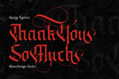 Grudge - Gothic Blackletter Typeface Product Image 15