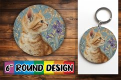 Floral Farm Animal Sublimation Product Image 1