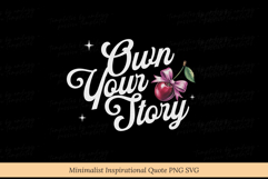 Inspirational Quote | Motivational Sublimation Design Png Product Image 2