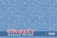 American 4th of July USA Patriotic Leopard Seamless Pattern Product Image 1