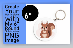 Playful Circle Design for Sublimation , Valenines Animals Product Image 1