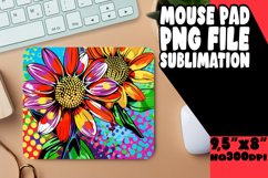 Bold Pop Art Mouse Pad Design Designs PNG Product Image 1
