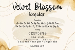 Velvet Blossom Fonts, Cute Font Bundle, Script Handwritten Product Image 14