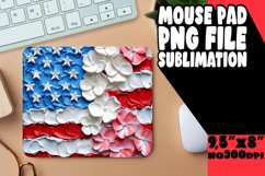 3D Stars and Stripes Mouse Pad Product Image 1