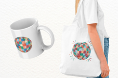 Retro Disco Balls Clipart Product Image 3