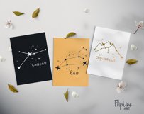 Zodiac signs SVG &amp; PNG clipart, Astrology svg, Horoscope svg Product Image 4