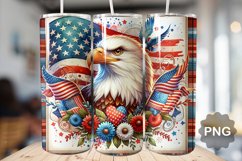 4th Of July Eagle Tumbler Bundle - 25 Designs Product Image 16