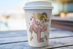 Summer Pretty Girl Clipart Product Image 5