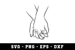 Hand Shake SVG | SVG Cut files | Cricut Product Image 1