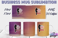 Business Mug Quotes Sublimation | 11 Oz 15 Oz Mug Design v.1 Product Image 1