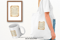 Antique Sepia Valentine Day Clipart Product Image 5