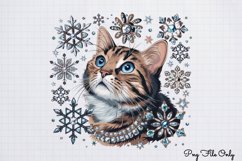 Christmas Cats Clipart PNG Product Image 1