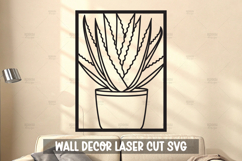 30 Modern Plant Wall Art SVG I Botanical Laser Cut Wall Art Product Image 16