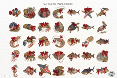 Patriotic Coastal Life Clipart Product Image 4