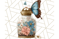 Vintage Butterfly PNG Clipart, Fairytale Cottagecore Images Product Image 3