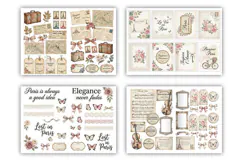 Paris Journal Junk Journal Digital Kit| Junk Journal Product Image 16
