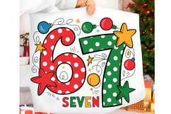 Funny Christmas Six Seven 67 Bundle Png Product Image 8