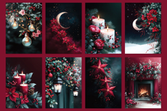 Burgundy Christmas for Card Making, Journals, Crafts, Covers Product Image 10