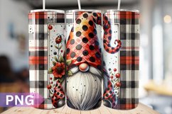 Ladybug Gnome Tumbler PNG Bundle Product Image 4