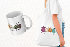 Cartoonish Halloween Pumpkins PNG Product Image 3