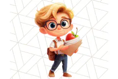 Boy Teacher Clipart PNG, Cute Male Teacher Illustration Product Image 3