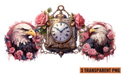 Steampunk Pink Style Sublimation Clipart Product Image 1