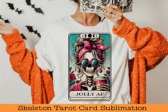 Skeleton Tarot cards Sublimation BUNDLE, PNG. Product Image 14