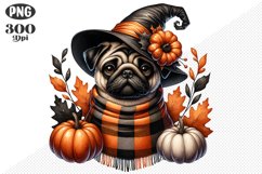 Halloween Dog Sublimation - Clipart PNG Design Product Image 1