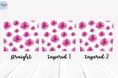 Flowers Skinny Seamless Tumbler Sublimation Wrap Bundle Product Image 17