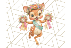 Tiny Carnival Friends Clipart PNG, Animal Fair Festival Product Image 3