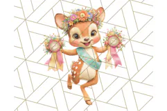 Tiny Carnival Friends Clipart PNG, Animal Fair Festival Product Image 3