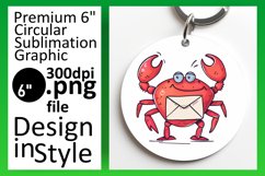 Whimsical Wildlife Coasters - Sublimation Round Product Image 1