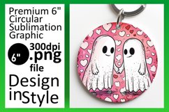 Charming Valentine's Ghost Art Product Image 1