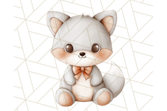 Cute Stuffed Animal Clipart for Nursery Decor Png Product Image 2