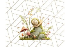 Whimsical Garden Friends Clipart PNG, Animal PNG Product Image 3