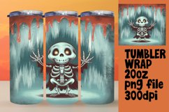 LUXURIOUS 20oz PNG Tumbler Template , Halloween Product Image 1