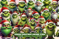 Mega Watercolor Christmas Clipart Bundle, Christmas Bundle Product Image 10