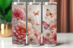 Spring Tumbler Wrap 20 oz - peony Product Image 1