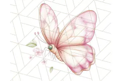 Pastel Fairies and Butterflies PNG, Spring Fantasy Clipart Product Image 3