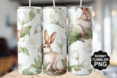 Easter Bunny Tumbler - Easter Day Tumbler PNG Design Product Image 1